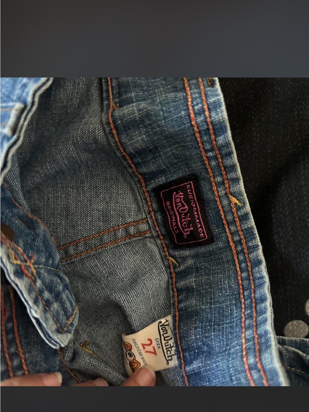 von dutch vintage jeans